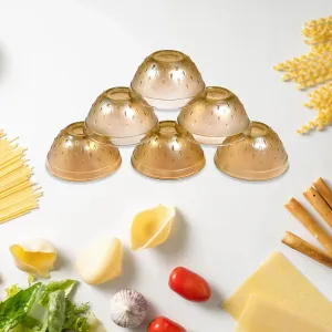 7131 Bowl Set 6pc Crockery Store Glass Bowls Set Serving Dry-Fruits, Sweets, Candy ( 6 pcs )