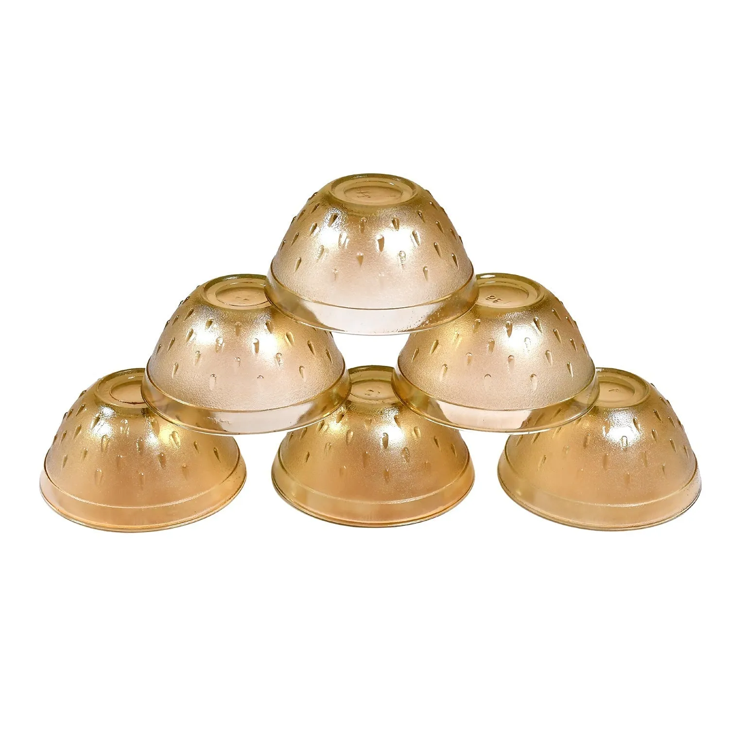 7131 Bowl Set 6pc Crockery Store Glass Bowls Set Serving Dry-Fruits, Sweets, Candy ( 6 pcs )