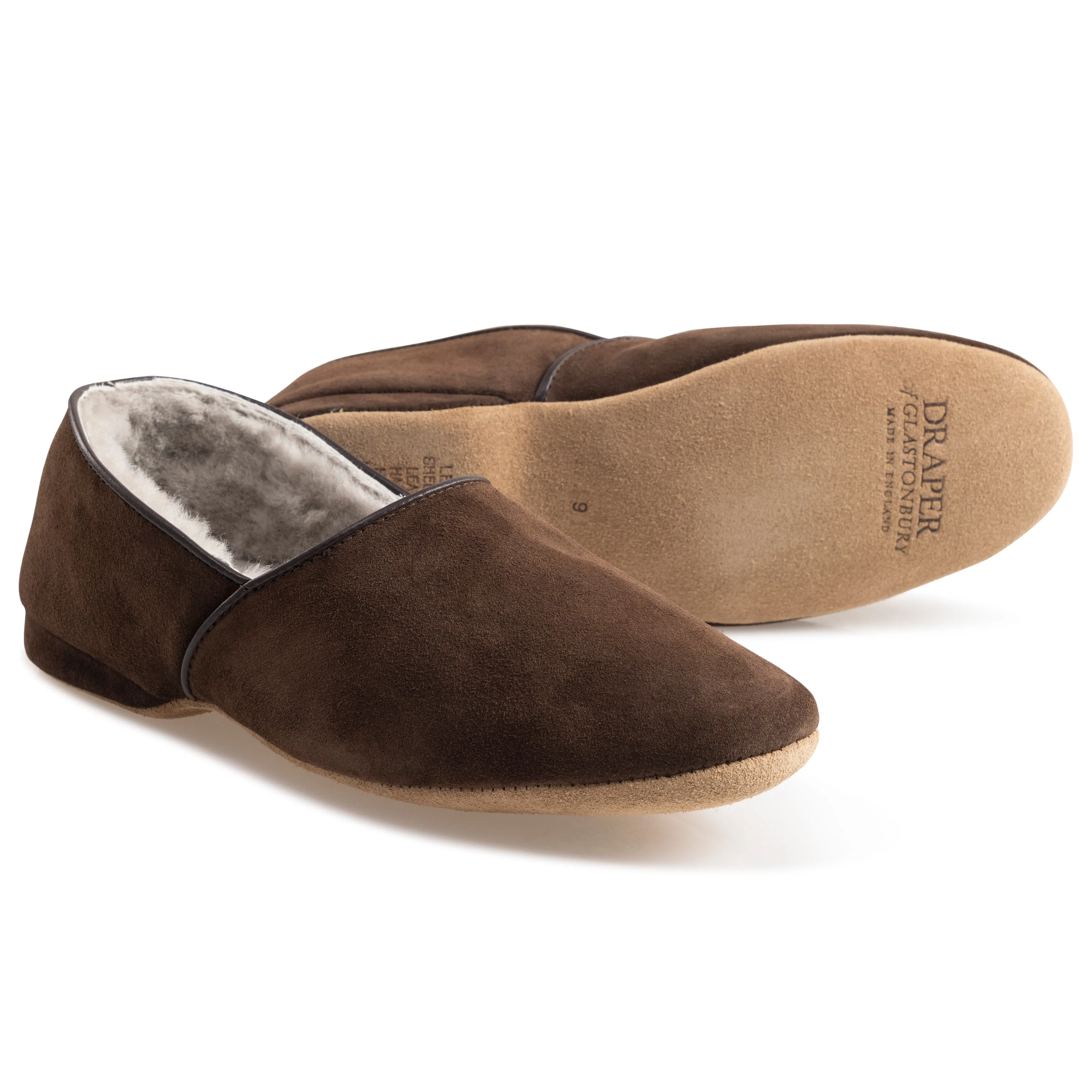 Anton Suede/Shearling Slipper