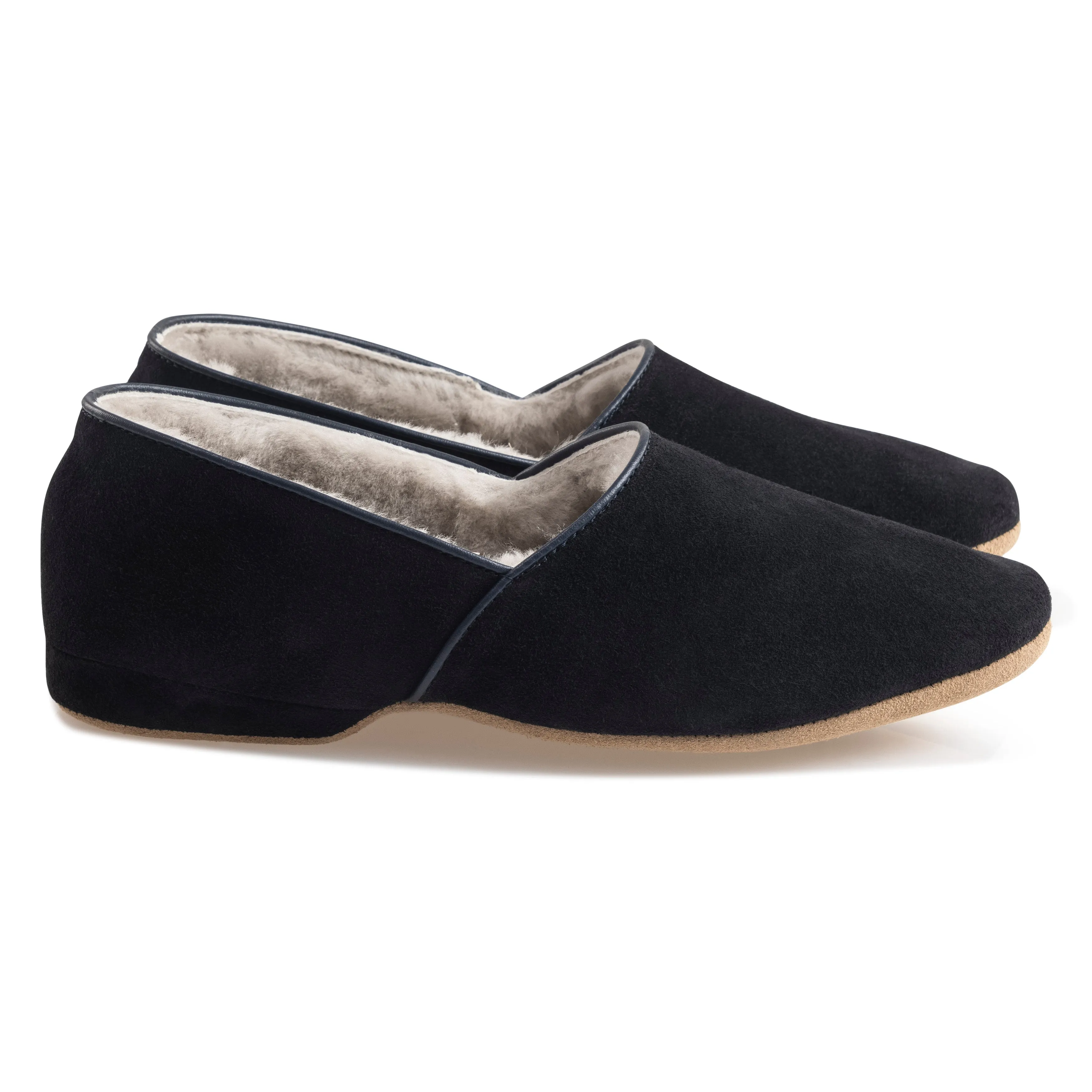 Anton Suede/Shearling Slipper