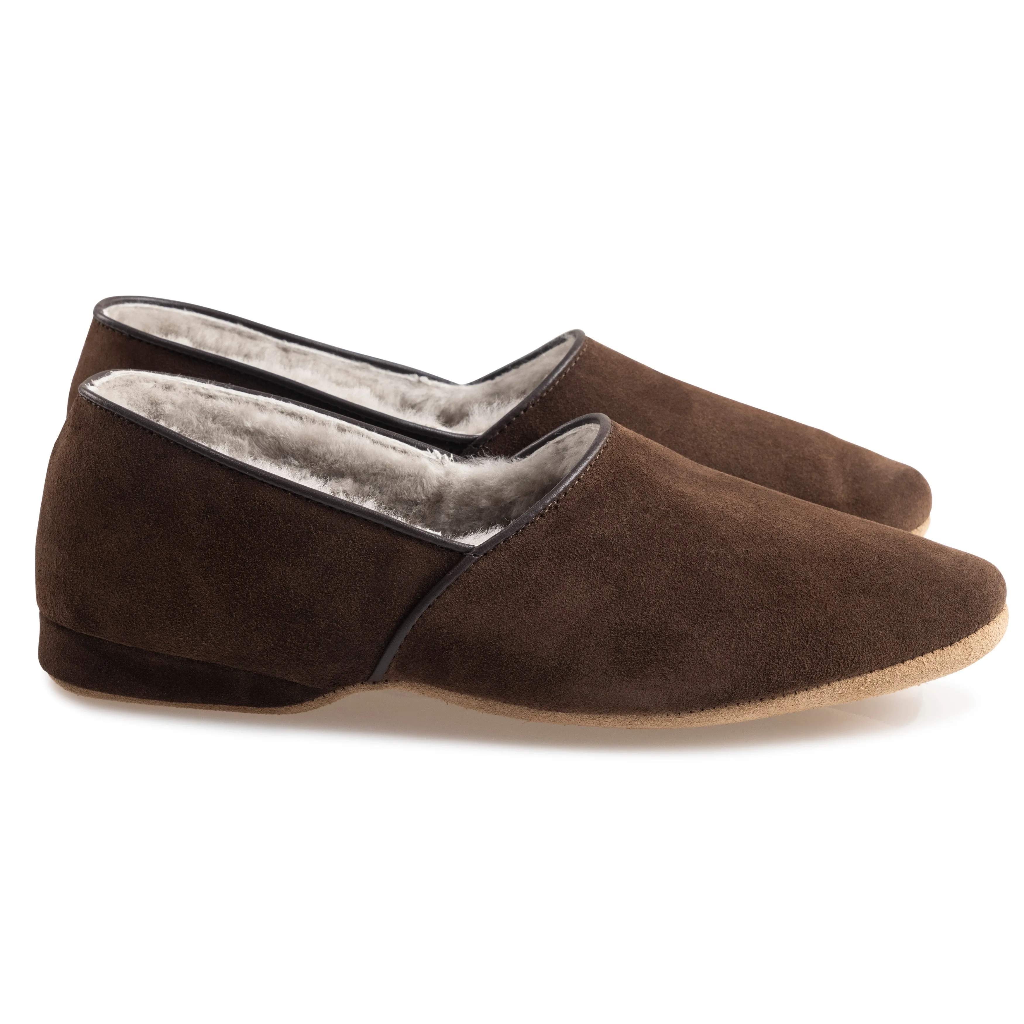Anton Suede/Shearling Slipper