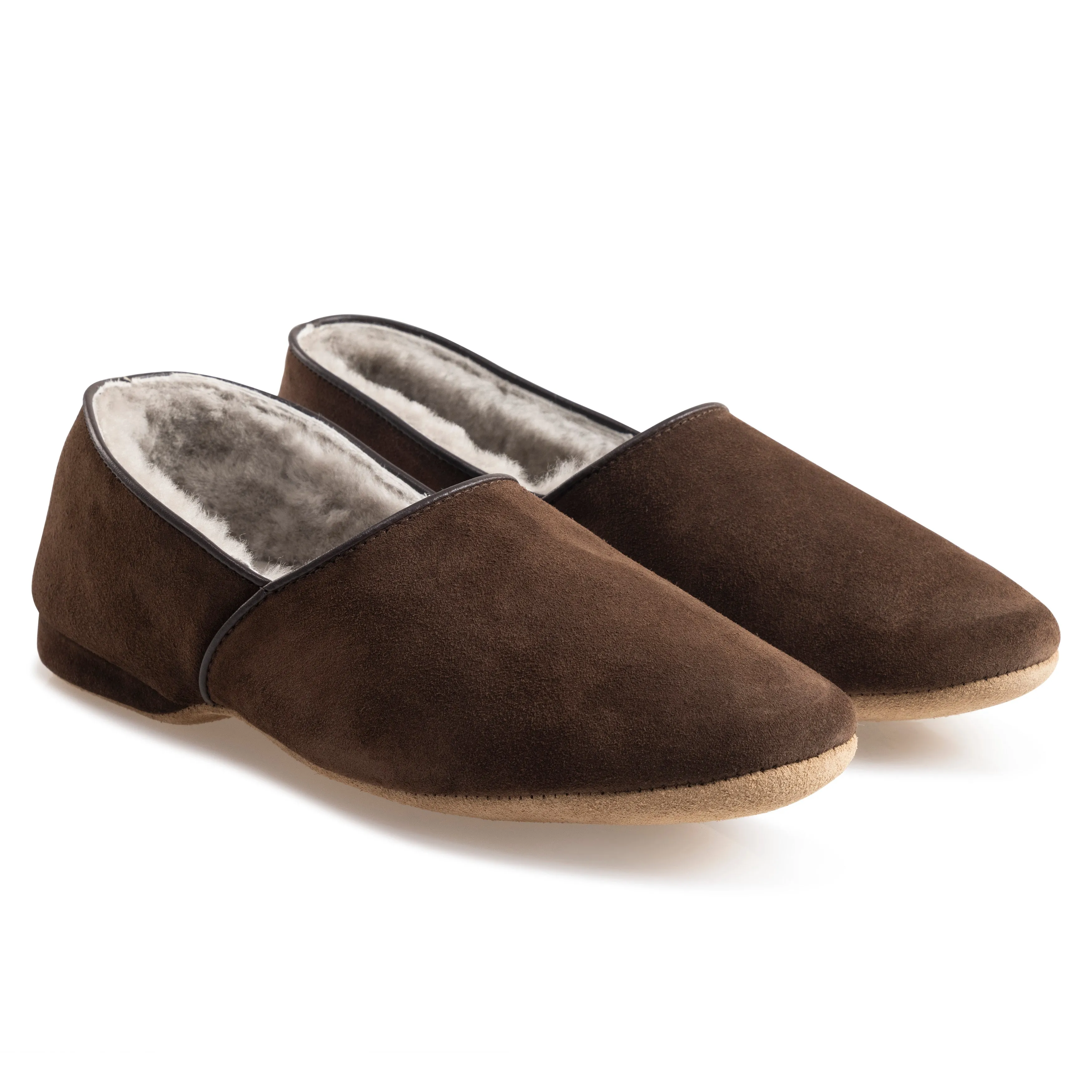 Anton Suede/Shearling Slipper