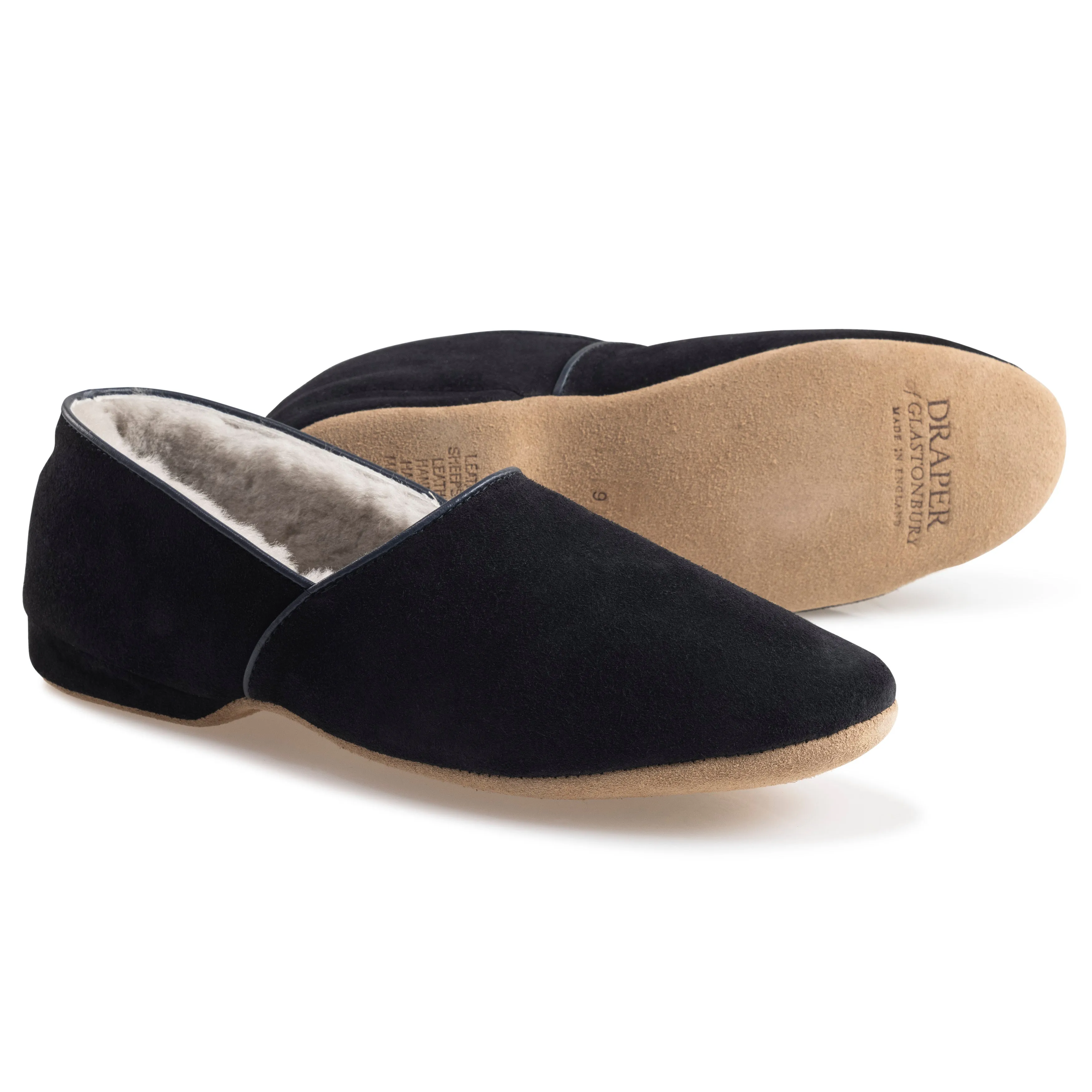 Anton Suede/Shearling Slipper