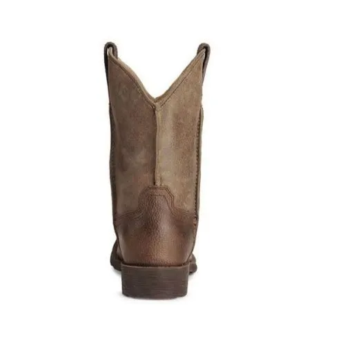Ariat Childrens Earth Brown Rambler Western Boots 10007602