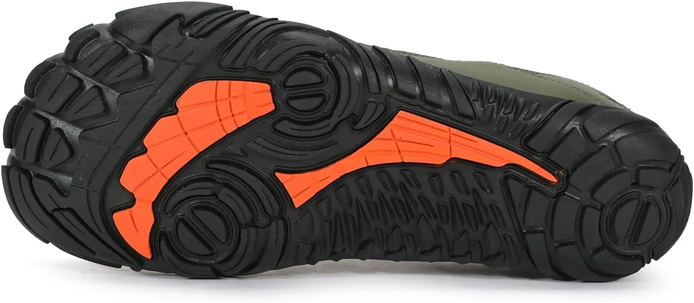 Barefoot Water Shoes Mens Trail Runner Wide Toe Box Hiking Shoes Minimalist Zero Drop Sole Quick Dry Water Sports Sneakers