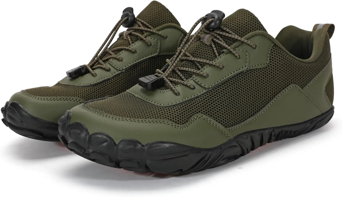Barefoot Water Shoes Mens Trail Runner Wide Toe Box Hiking Shoes Minimalist Zero Drop Sole Quick Dry Water Sports Sneakers