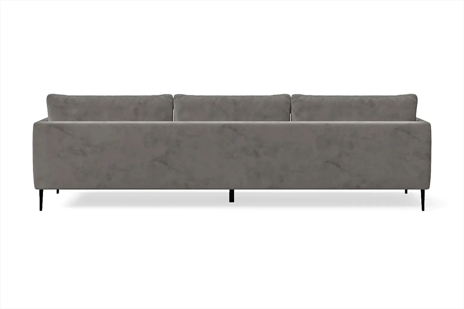 Bisceglie 4 Seater Sofa Grey Velvet