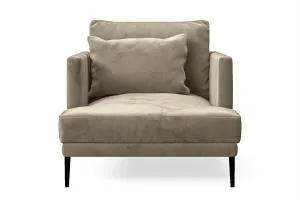 Bisceglie Armchair Sand Velvet