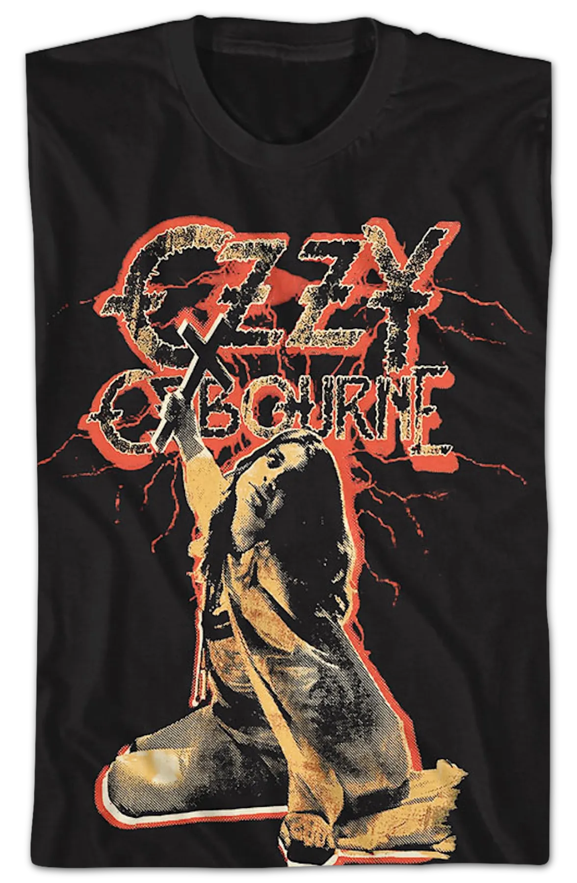 Blizzard Lightning Ozzy Osbourne T-Shirt