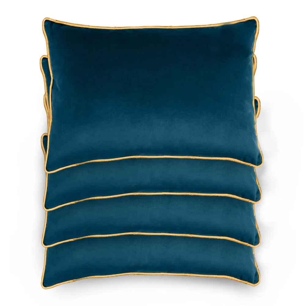 Cotton Home Velvet Cushion 45x30cm Pack of 4