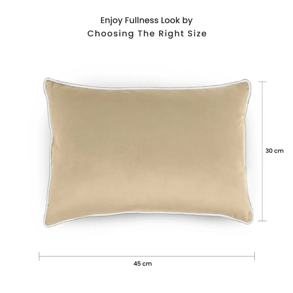 Cotton Home Velvet Cushion 45x30cm Pack of 4