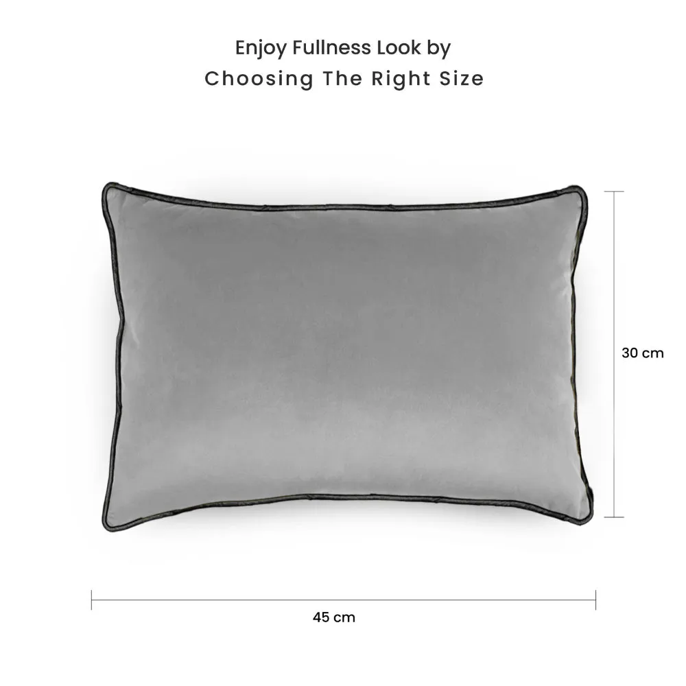 Cotton Home Velvet Cushion 45x30cm Pack of 4