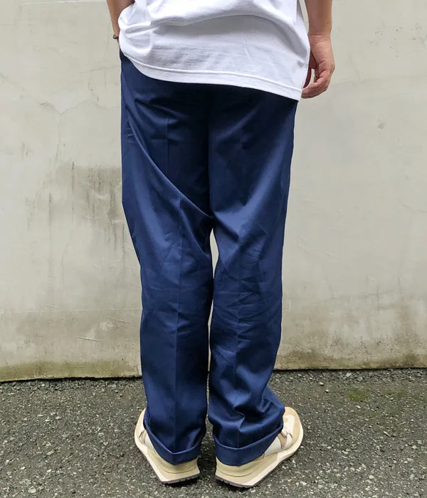 DESCENDANT/DW-19 TC TWILL WORK TROUSERS ANTISTATIC (NAVY)