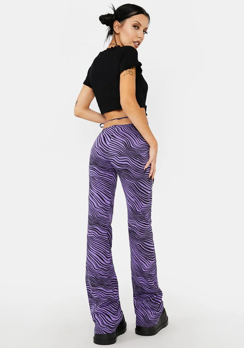 Desert Terrain Purple Eda Trousers