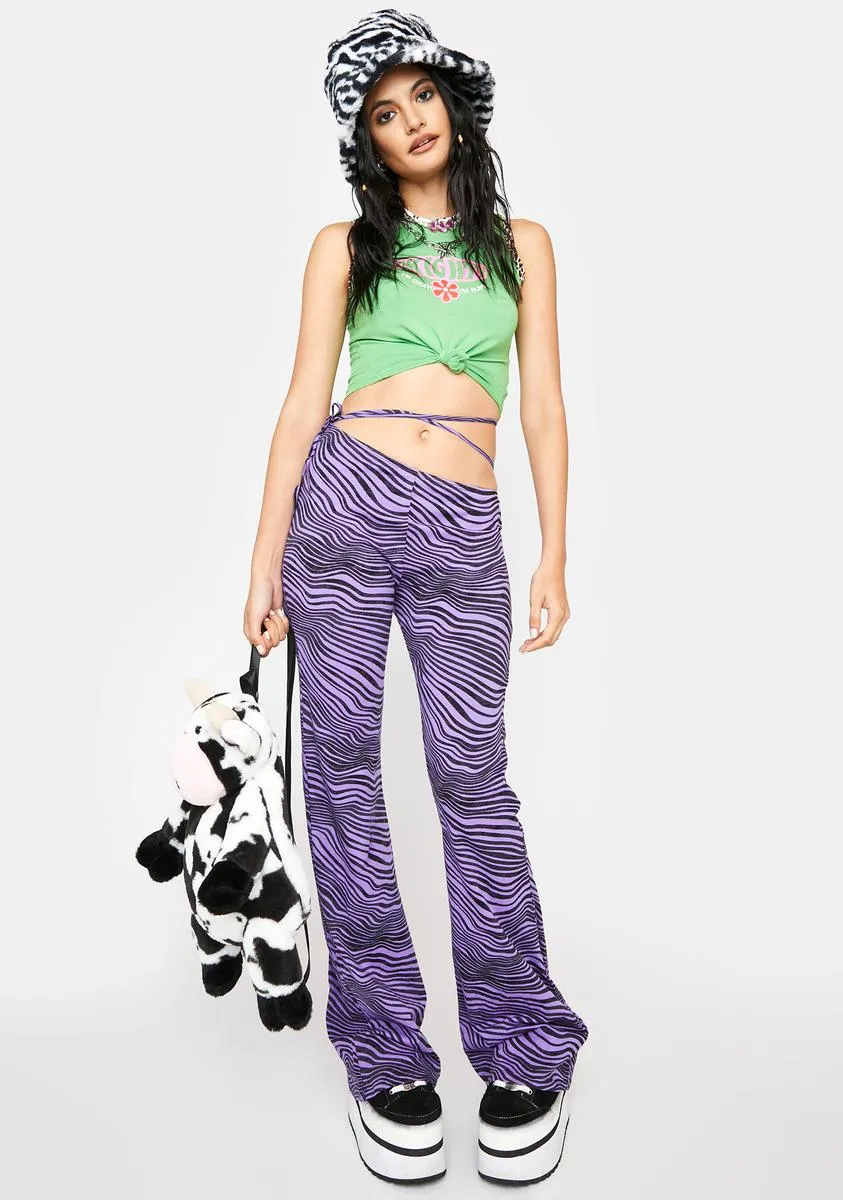 Desert Terrain Purple Eda Trousers