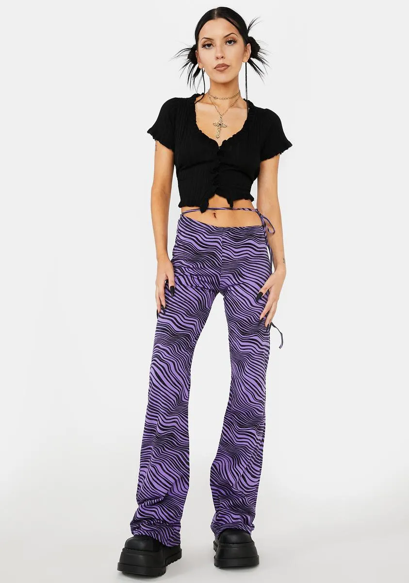 Desert Terrain Purple Eda Trousers