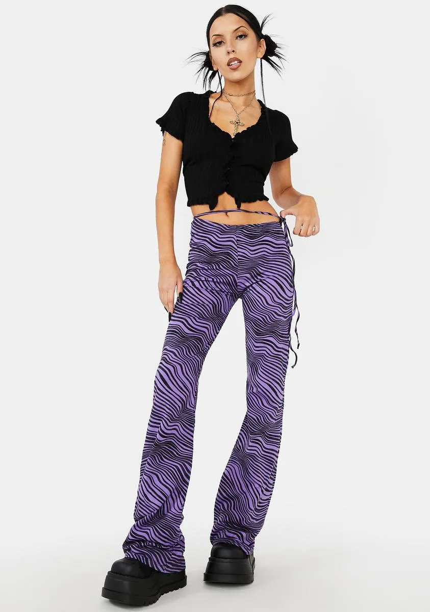 Desert Terrain Purple Eda Trousers