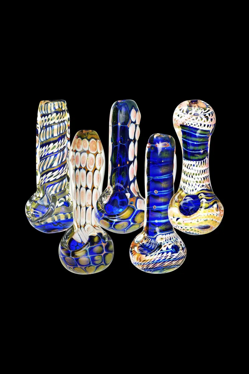 Glass Spoon Pipe - Desert At Night