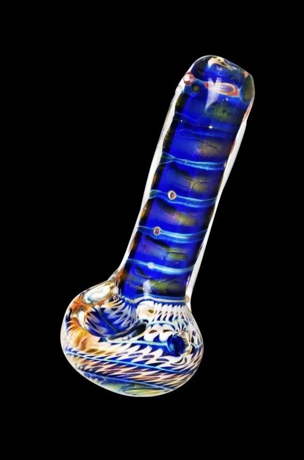 Glass Spoon Pipe - Desert At Night