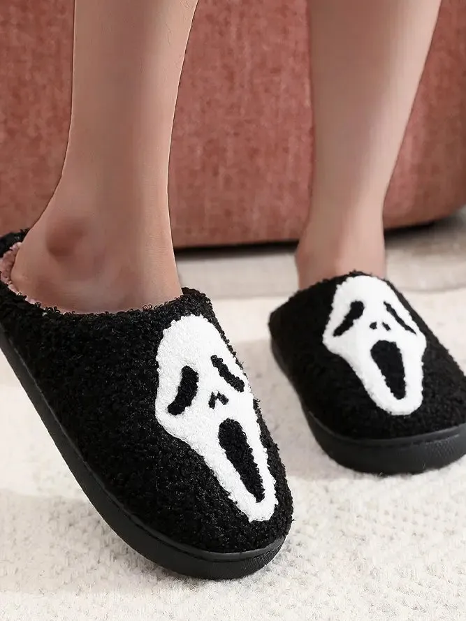 Halloween Ghost Fleece Slipper