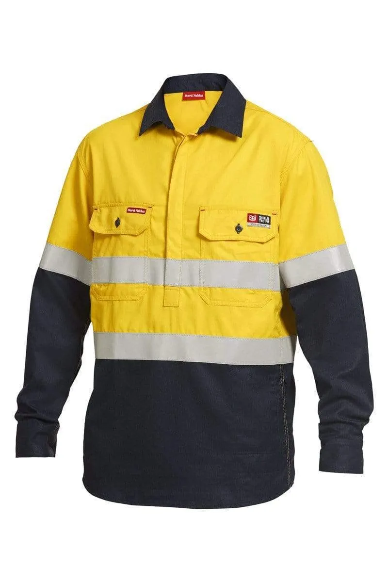 Hard Yakka FR Hi Vis Two Tone Taped Shirt Y04550