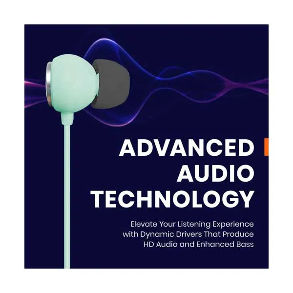 Helix ETHSELTP Purple UltraBuds SE Lightning iOS Earbuds with Built-In Mic and Track Controls
