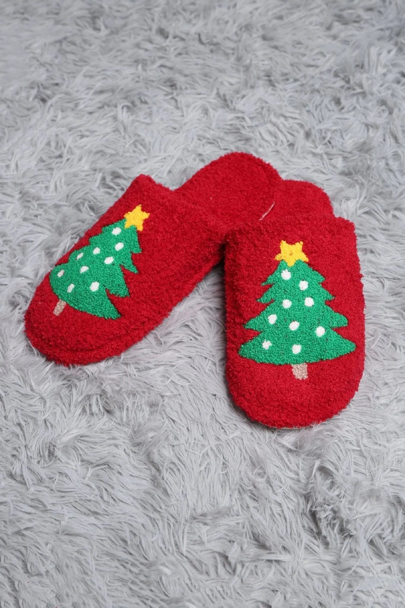 JCL4205-01 Super Lux Christmas Tree Slippers