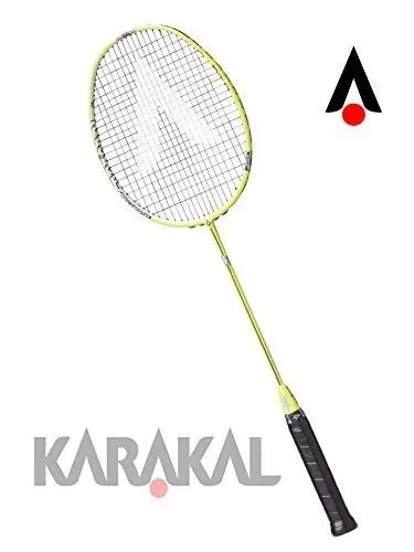 Karakal 88-290 Badminton Racket Pro Fast Fibre Graphite Power Nano Gel 88g