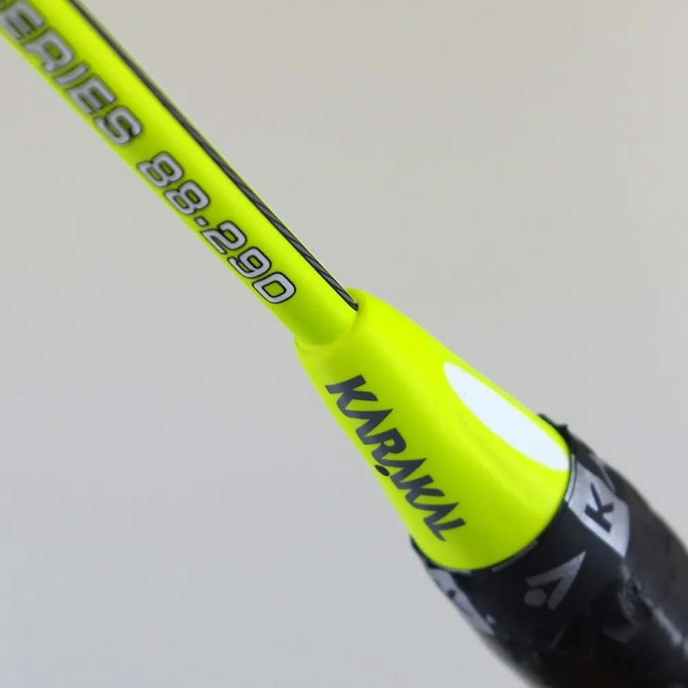 Karakal 88-290 Badminton Racket Pro Fast Fibre Graphite Power Nano Gel 88g