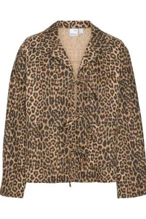 Kirby Bow Denim Leo Jacket