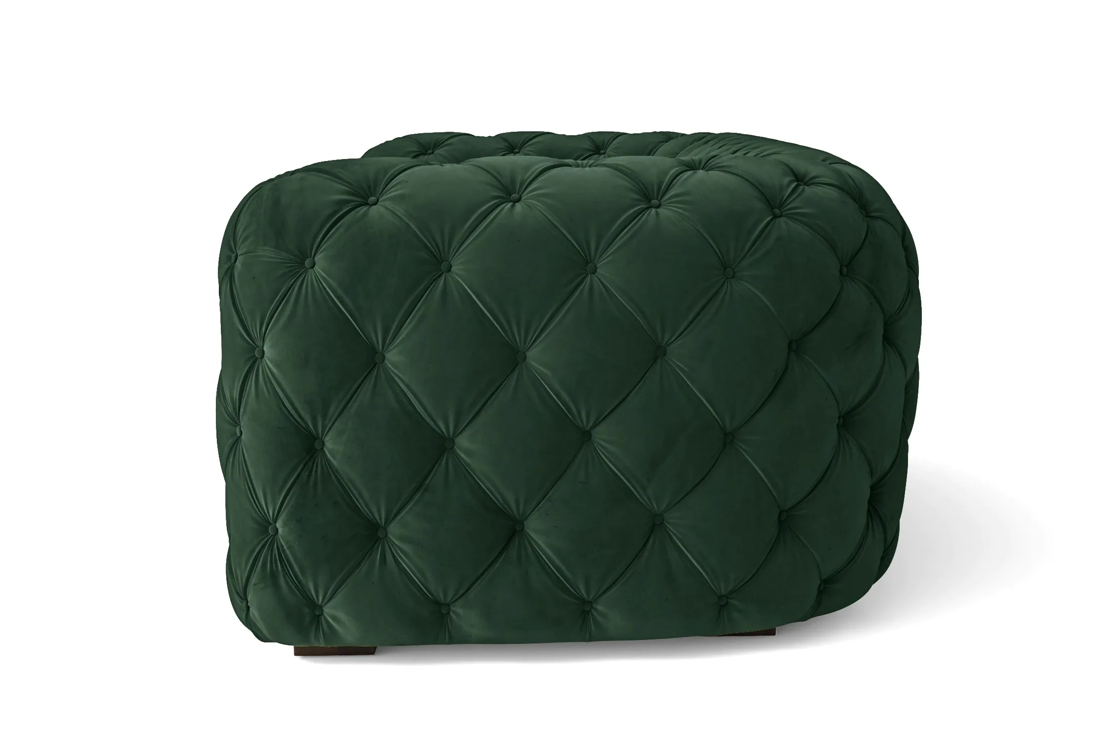 Lecce 3 Seater Sofa Green Velvet