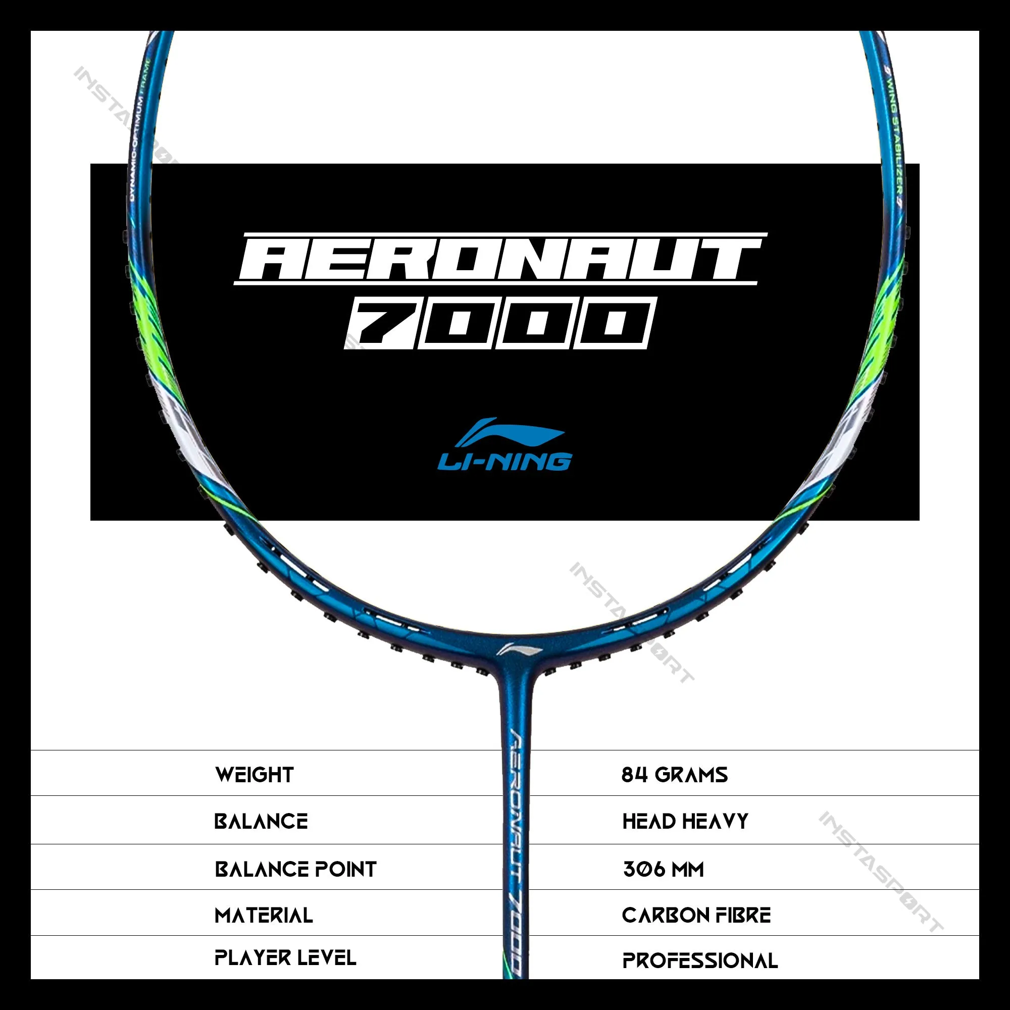 Li-Ning Aeronaut 7000 Unstrung Badminton Racket
