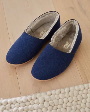 Men's Anthony Sheepskin Slippers - Royal