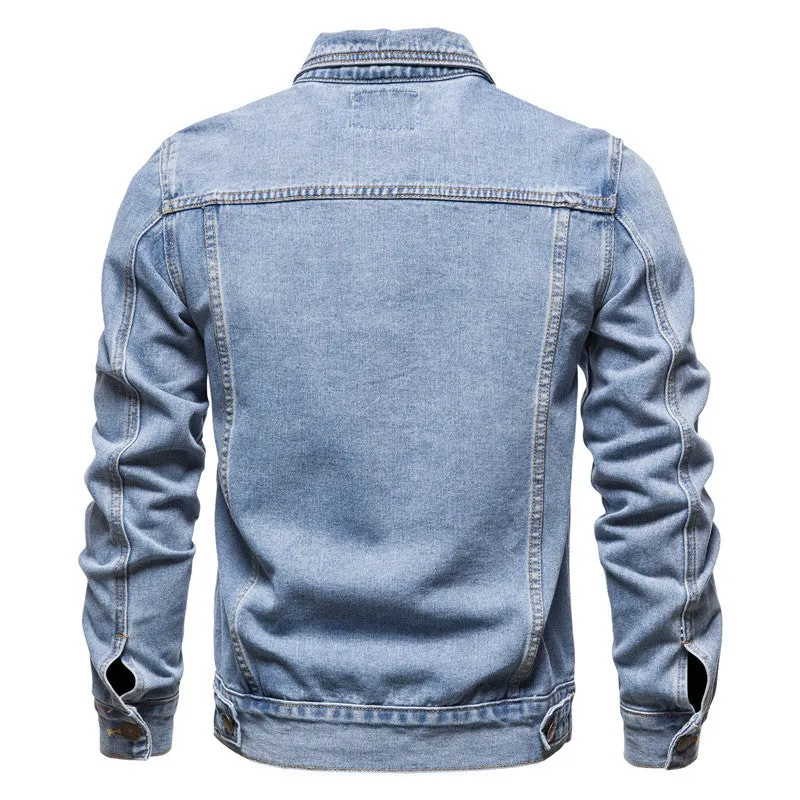 Mens Denim Jacket  Casual and Comfortable Jacket