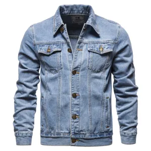 Mens Denim Jacket  Casual and Comfortable Jacket