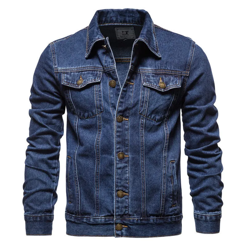 Mens Denim Jacket  Casual and Comfortable Jacket