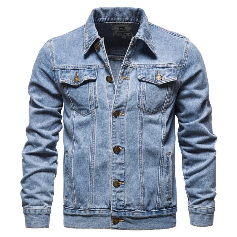 Mens Denim Jacket  Casual and Comfortable Jacket
