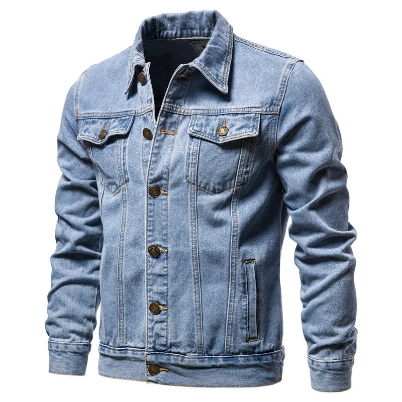 Mens Denim Jacket  Casual and Comfortable Jacket
