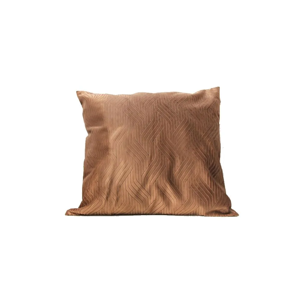 Paola Rolando Cuscino Visone Velvet 43x43cm Tessuto Made In Italy