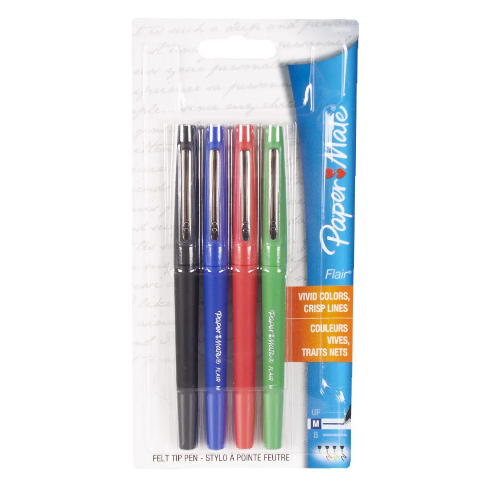 Paper Mate Fine Point Roller Ball Pens
