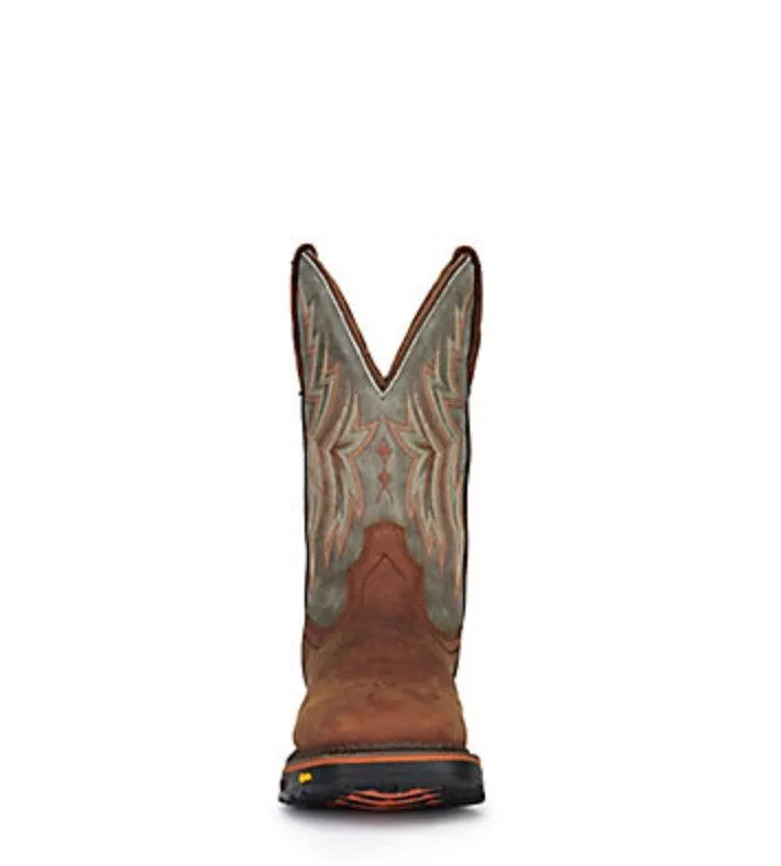 R. Watson Men's Hazel Bay/Smoke Grey Composite Toe Cowboy Work Boots RW1202CTWP