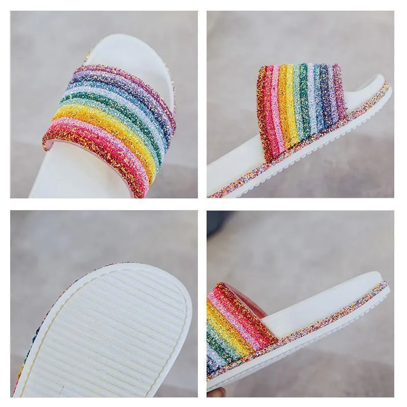 Rainbow Slipper