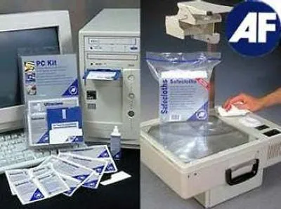 SafeClens Moist Antistatic Wipes for Plastic (Pkt 100) - Part # AXPCC100S