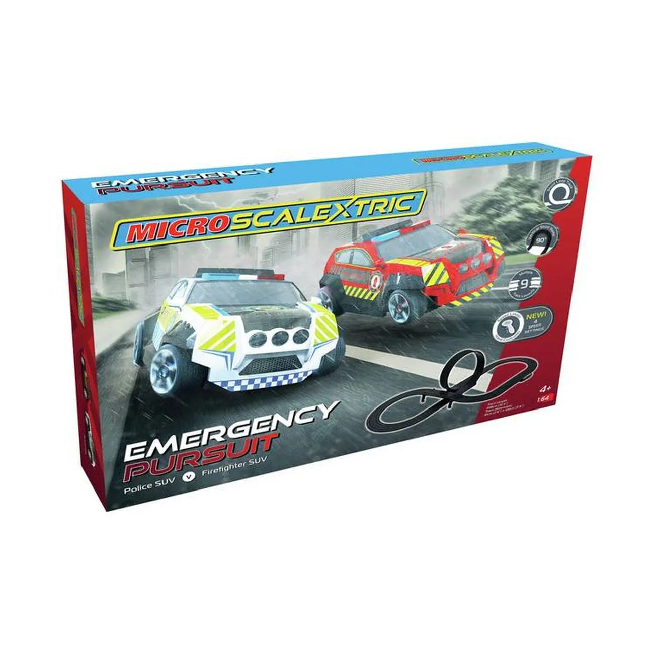 Scalextric Micro Emergency Pursuit Set
