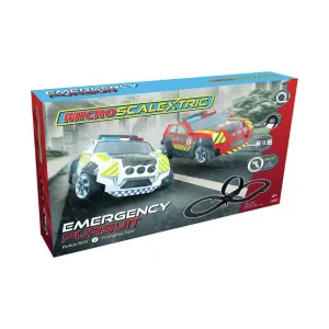 Scalextric Micro Emergency Pursuit Set