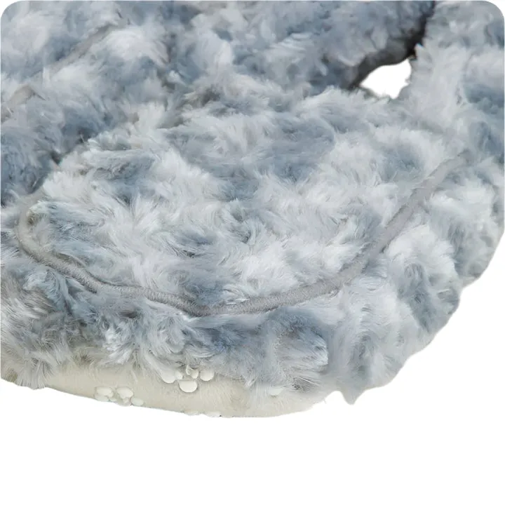 Slippers - Curly Grey
