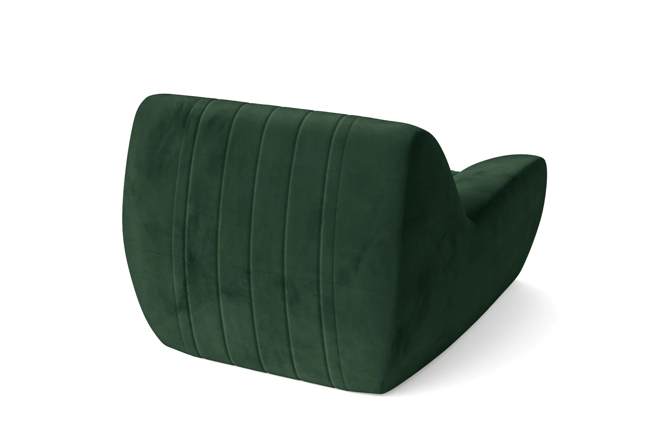 Trapani Armchair Green Velvet