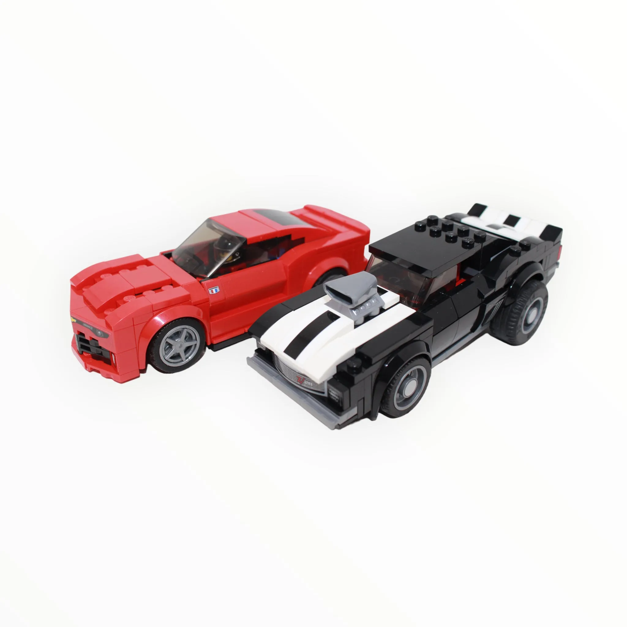 Used Set 75874 Speed Champions Chevrolet Camaro Drag Race