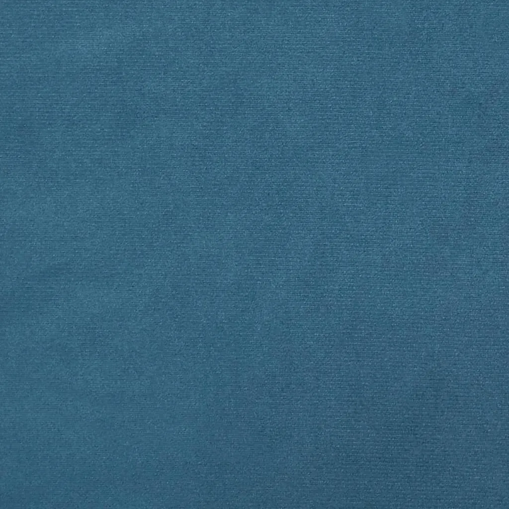 vidaXL Blue Velvet Box Spring Bed with Mattress - 200x200 cm | Luxurious Comfort & Stylish Design