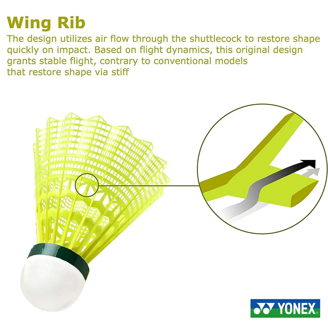 Yonex Mavis 2000 Yellow Slow (1*6) Green Cap